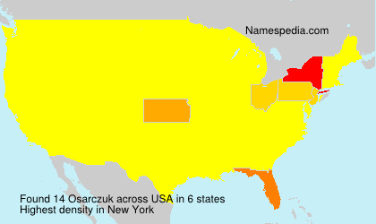 Surname Osarczuk in USA Surname Osarczuk in USA