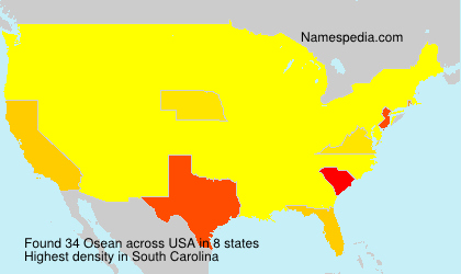 Surname Osean in USA Surname Osean in USA