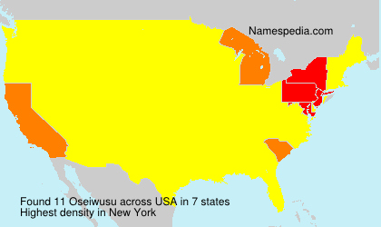 Surname Oseiwusu in USA Surname Oseiwusu in USA