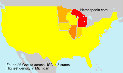 Surname Oselka in USA Surname Oselka in USA