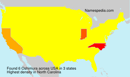 Surname Oshimura in USA Surname Oshimura in USA