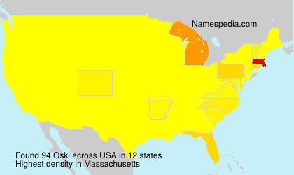 Surname Oski in USA Surname Oski in USA