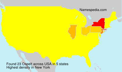 Surname Ospelt in USA Surname Ospelt in USA