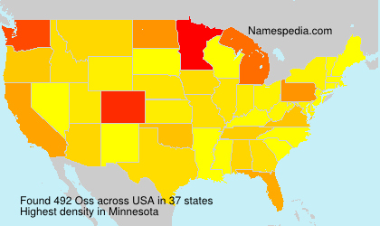 Surname Oss in USA Surname Oss in USA