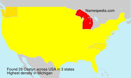Surname Osstyn in USA Surname Osstyn in USA