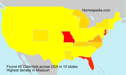 Surname Ostenfeld in USA Surname Ostenfeld in USA