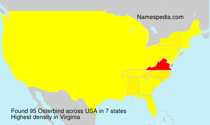 Surname Osterbind in USA Surname Osterbind in USA