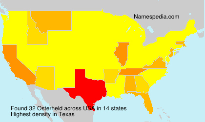 Surname Osterheld in USA Surname Osterheld in USA
