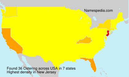 Surname Ostering in USA Surname Ostering in USA