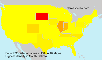 Surname Osterloo in USA Surname Osterloo in USA