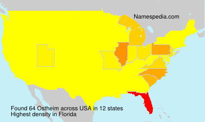 Surname Ostheim in USA Surname Ostheim in USA