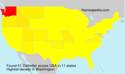 Surname Ostheller in USA Surname Ostheller in USA
