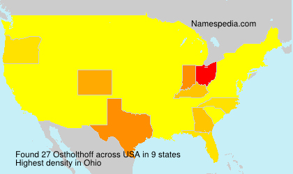 Surname Ostholthoff in USA Surname Ostholthoff in USA