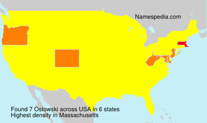 Surname Ostowski in USA Surname Ostowski in USA