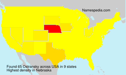 Surname Ostransky in USA Surname Ostransky in USA