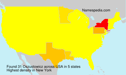 Surname Oszustowicz in USA Surname Oszustowicz in USA