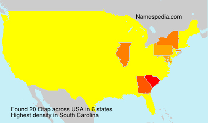 Surname Otap in USA Surname Otap in USA