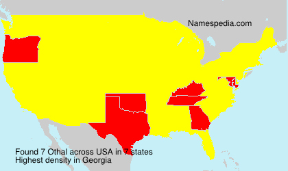 Surname Othal in USA Surname Othal in USA