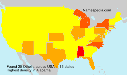 Surname Othelia in USA
