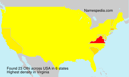Surname Othi in USA Surname Othi in USA