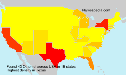 Surname Othoniel in USA Surname Othoniel in USA