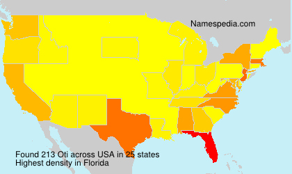 Surname Oti in USA Surname Oti in USA