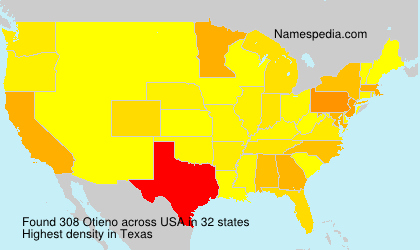 Surname Otieno in USA Surname Otieno in USA