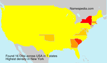 Surname Otisi in USA Surname Otisi in USA