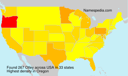Surname Otley in USA Surname Otley in USA