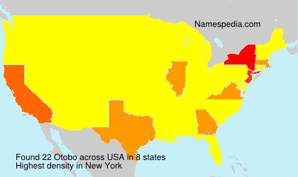 Surname Otobo in USA Surname Otobo in USA