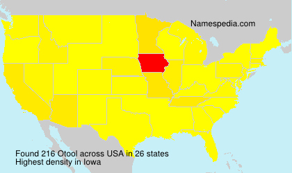 Surname Otool in USA Surname Otool in USA