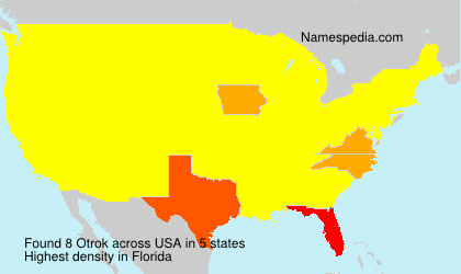 Surname Otrok in USA Surname Otrok in USA