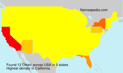 Surname Ottieri in USA Surname Ottieri in USA