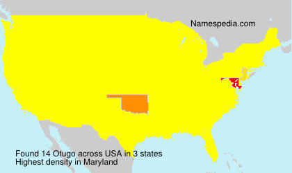 Surname Otugo in USA Surname Otugo in USA