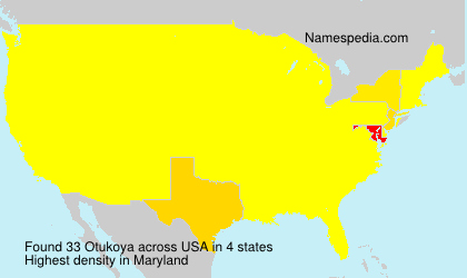 Surname Otukoya in USA Surname Otukoya in USA