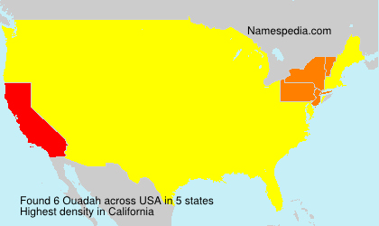 Surname Ouadah in USA