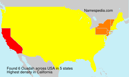 Surname Ouadah in USA Surname Ouadah in USA