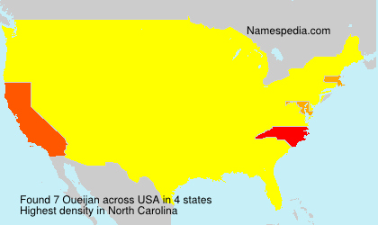 Surname Oueijan in USA Surname Oueijan in USA