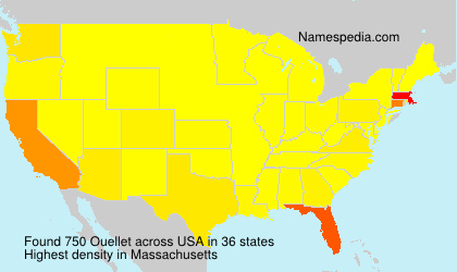 Surname Ouellet in USA Surname Ouellet in USA