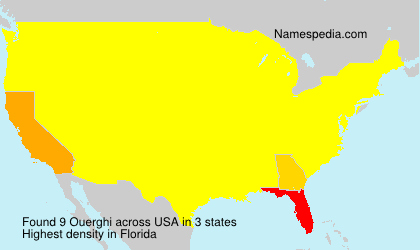 Surname Ouerghi in USA Surname Ouerghi in USA