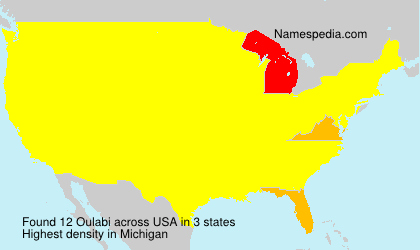 Surname Oulabi in USA Surname Oulabi in USA