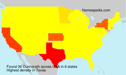 Surname Ounnarath in USA Surname Ounnarath in USA