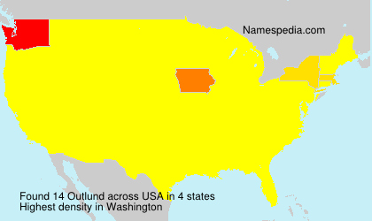 Surname Outlund in USA Surname Outlund in USA