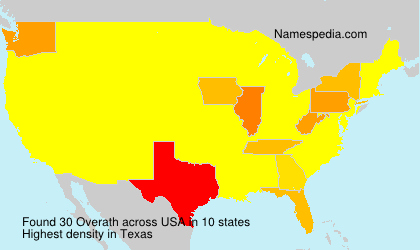 Surname Overath in USA Surname Overath in USA