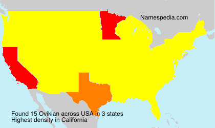 Surname Ovikian in USA