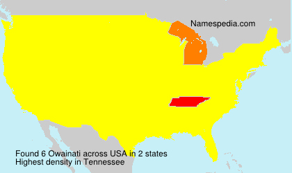 Surname Owainati in USA Surname Owainati in USA
