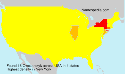 Surname Owczarczyk in USA Surname Owczarczyk in USA