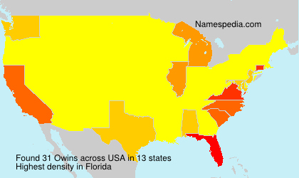 Surname Owins in USA Surname Owins in USA