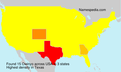 Surname Owinyo in USA Surname Owinyo in USA