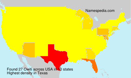 Surname Owiti in USA Surname Owiti in USA